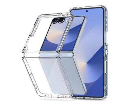 Etui do telefonów TECH-PROTECT FLEXAIR HYBRID GALAXY Z FLIP 7 CLEAR 5906302318360